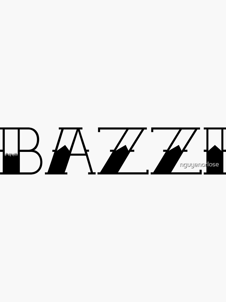 Bazzi Stickers for Sale