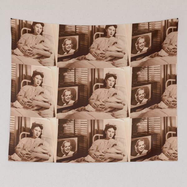 Item preview, Guiding Light's Bert Bauer holding baby Michael designed and sold by Jenniferkate72.