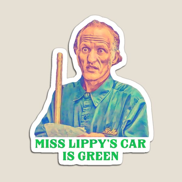 Aperçu de l'œuvre La voiture de Miss Lippy est verte - Billy Madison Janitor créée et vendue par Cuttintees.