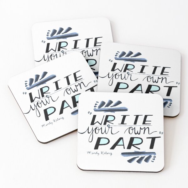 Item preview, Mindy | Write Your Own Part Motivational Quote designed and sold by StoneColdSketch.