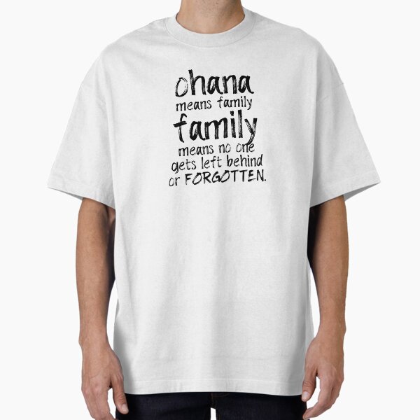 Artikel-Vorschau von Ohana bedeutet Familie, designt und verkauft von agrlandherfeels.