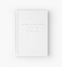 Morsecode - Rosebud ist ein Schlitten Notizbuch
