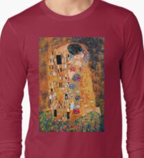 Gustav Klimt - The kiss Long Sleeve T-Shirt