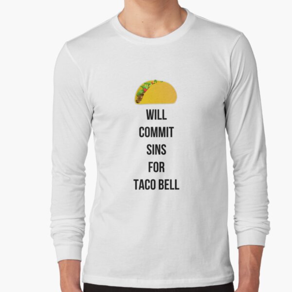 taco bell long sleeve t shirt