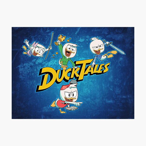 Explorers Of DuckTales Photographic Print