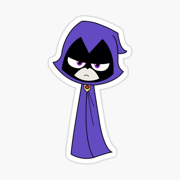 Grumpy Raven Sticker