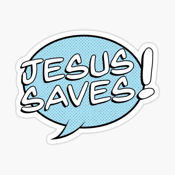 Item preview, Jesus Saves Comic designed and sold by christianshirts.