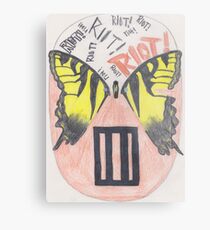 Paramore “Mask” Metal Print
