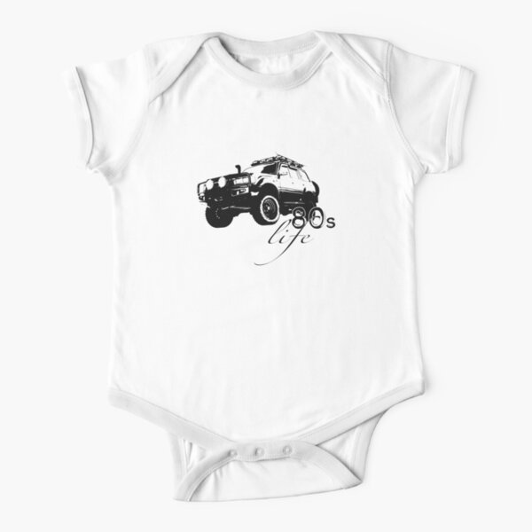 Born to go Off Road with my Dad Baby Bodysuit Custom 4WD One piece