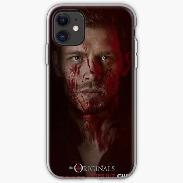 Klaus Mikaelson - The Originals Character Poster iPhone Soft Case