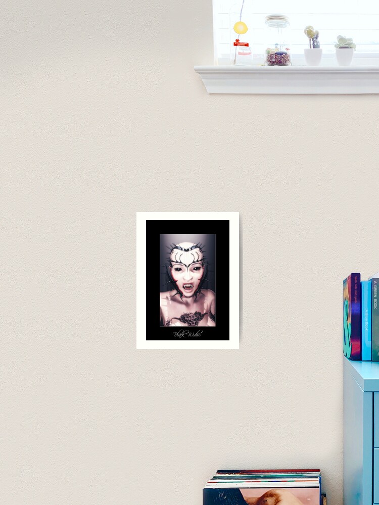 Thumbnail 2 of 3, Art Print, Black Widow designed and sold by FrankThomas.