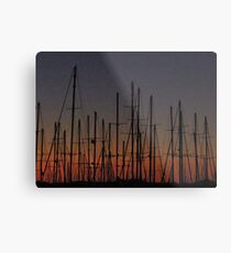 Bodrum Masts Metal Print