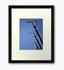 sci-fi lamps Framed Print