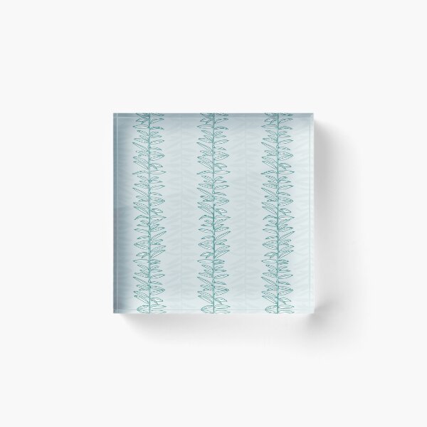 Item preview, Totara Weave - Aqua co-ordinate designed and sold by Raewyn Tauira Paterson.