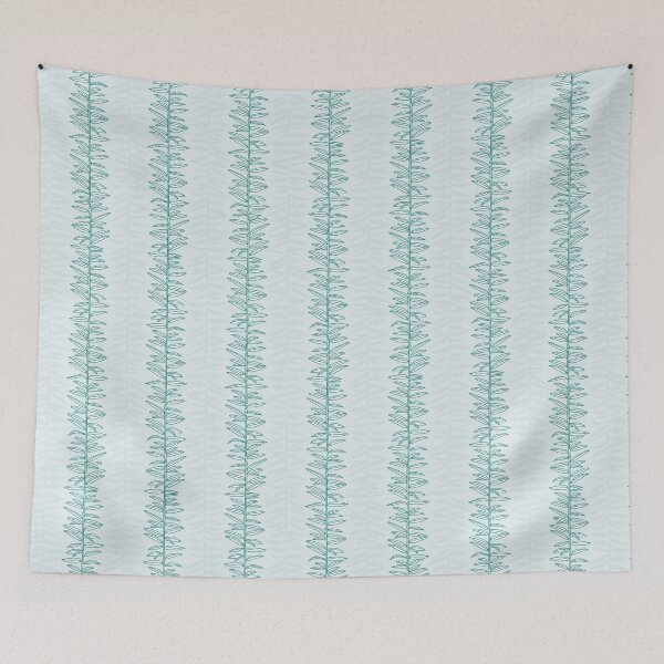 Item preview, Totara Weave - Aqua co-ordinate designed and sold by Raewyn Tauira Paterson.