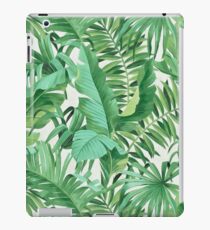 Green tropical leaves II iPad-Hülle & Klebefolie