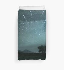 Geminid Meteor Shower - Grampians Duvet Cover