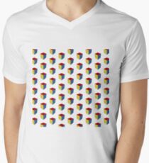 The Rubik's Cube Men's V-Neck T-Shirt