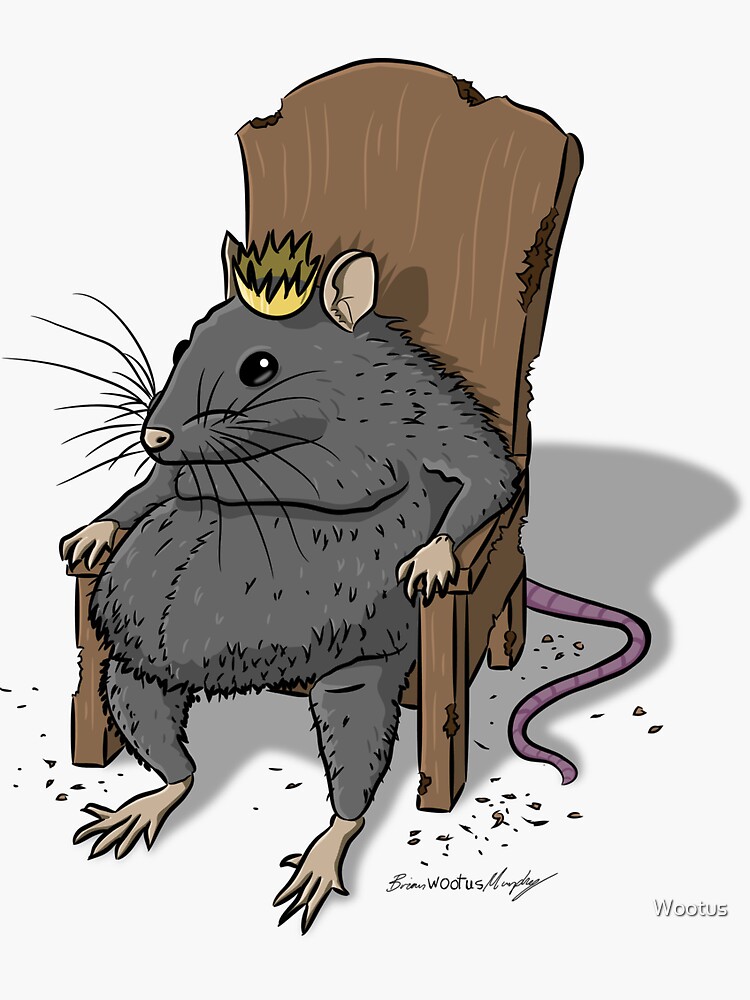 Rat King Art Print for Sale by Wootus