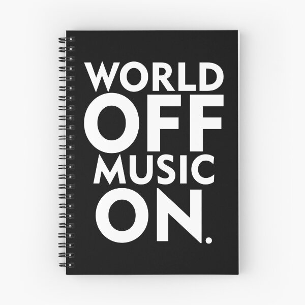 Item preview, World Off Music On designed and sold by TheArtism.