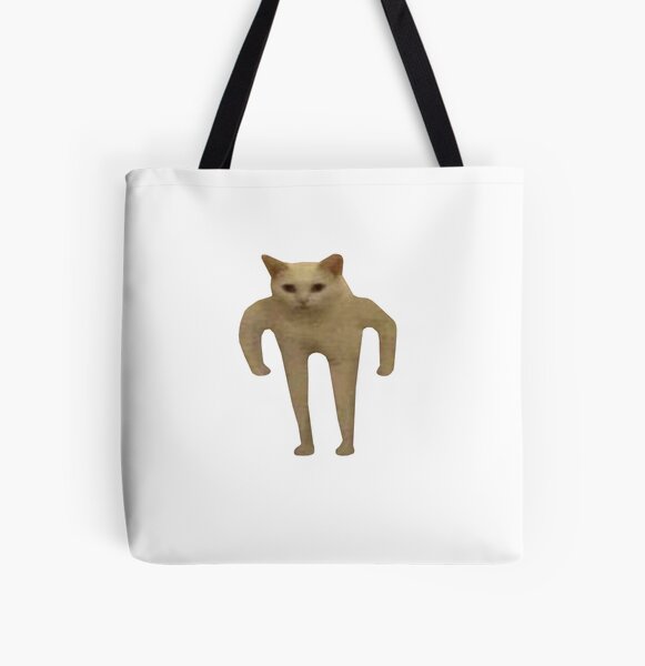 Not Today Crazy Cat Funny Kitty Top Sleepy Lazy Cotton Tote Bag 