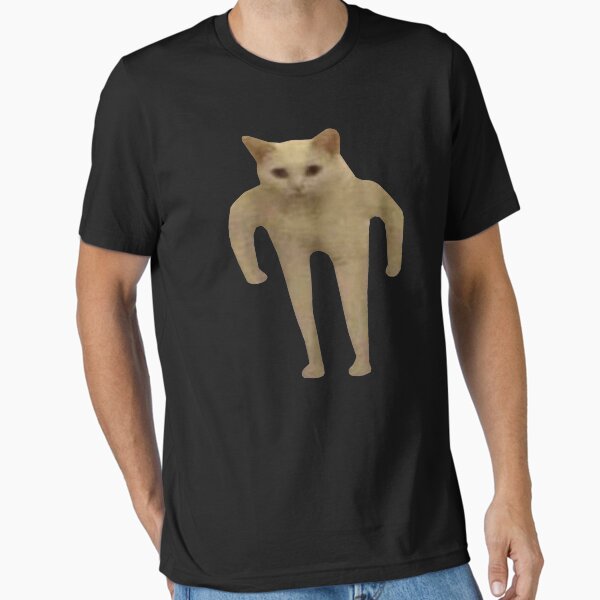 Vista previa del artículo con la obra «gato gracioso de pie», diseñado y vendido por itsmalikjohnson.