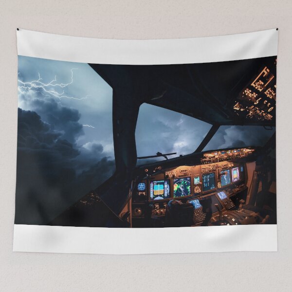 Item preview, Severe Weather while flying designed and sold by MartijnKort.