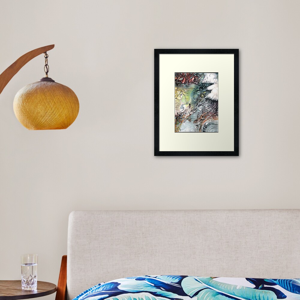 Item preview, Framed Art Print designed and sold by dajson.