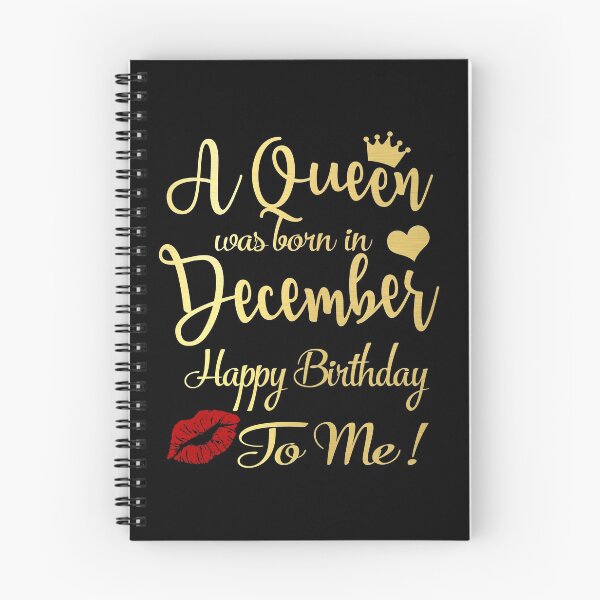 Item preview, A Queen Was Born In December Happy Birthday To Me designed and sold by TheTaurus.