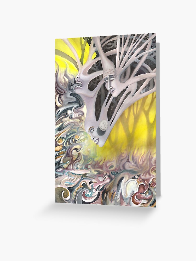 Thumbnail 1 of 2, Greeting Card, Love Triangle designed and sold by Davol White.