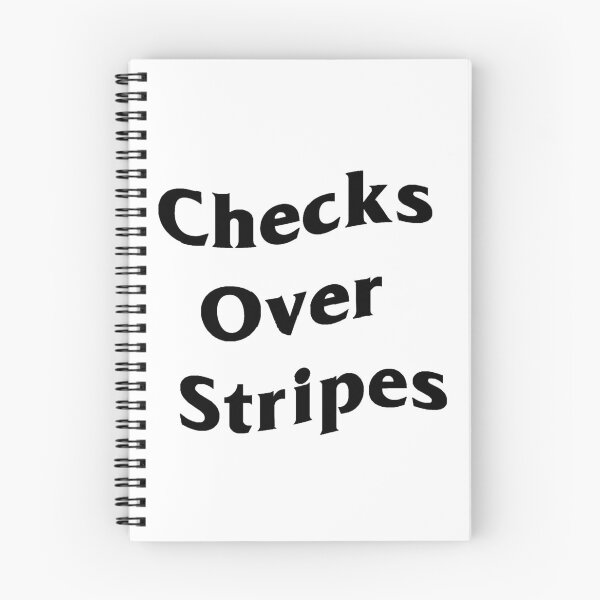 Item preview, Checks Over Stripes white designed and sold by icytone.