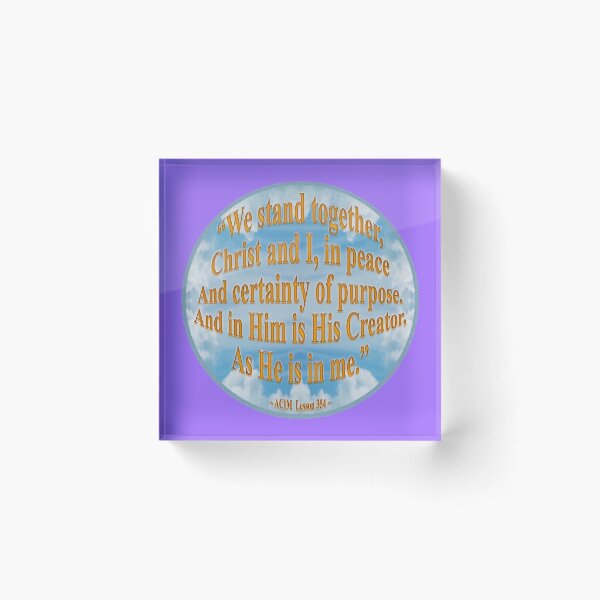 Item preview, ACIM-Lesson 354 designed and sold by ACIM-LOVE.