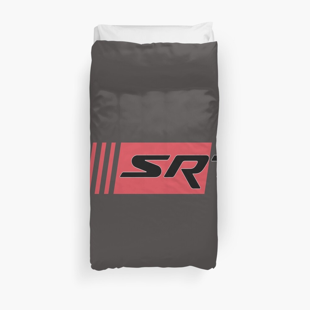 SRT Dodge Red Lines Duvet Cover