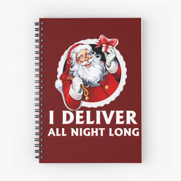 Item preview, Santa i Deliver all night long Funny Christmas  designed and sold by NabilJamal.