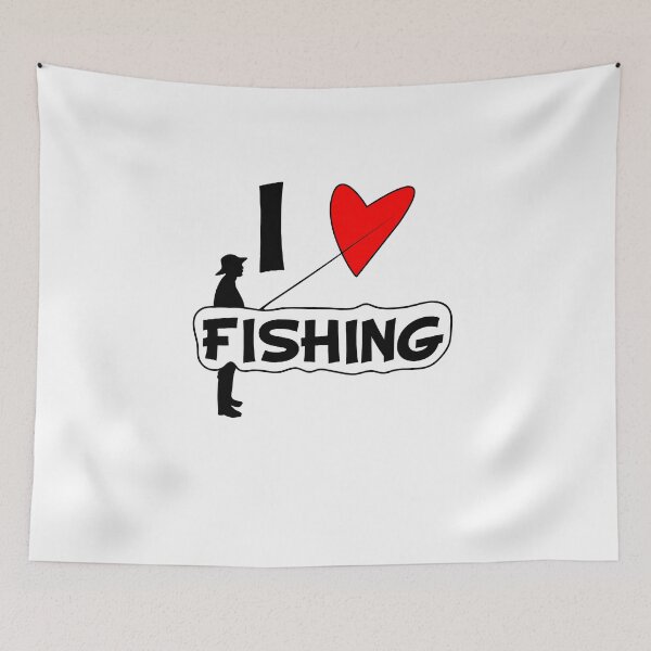 Item preview, I love fishing designed and sold by dm4design.