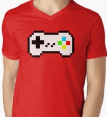 Pixel controler Men's V-Neck T-Shirt