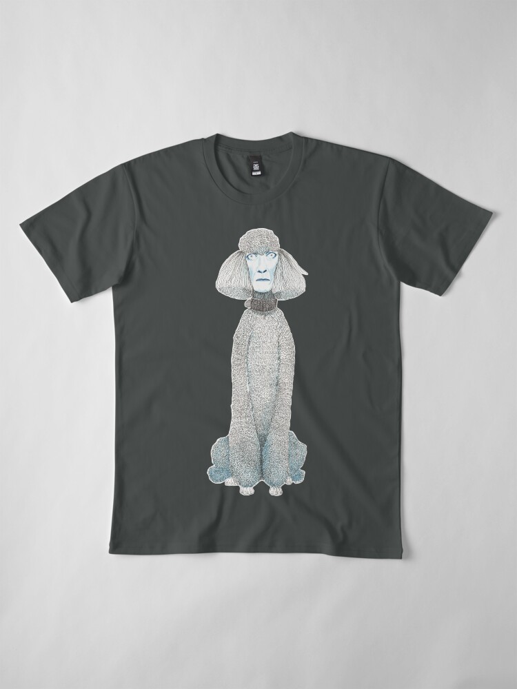 Alternate view of Weird poodles - don't worry, be happy Premium T-Shirt