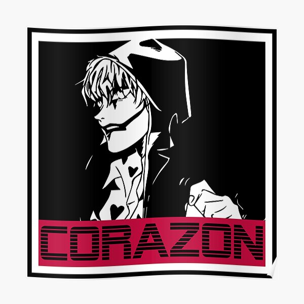 Donquixote Corazon Posters Redbubble