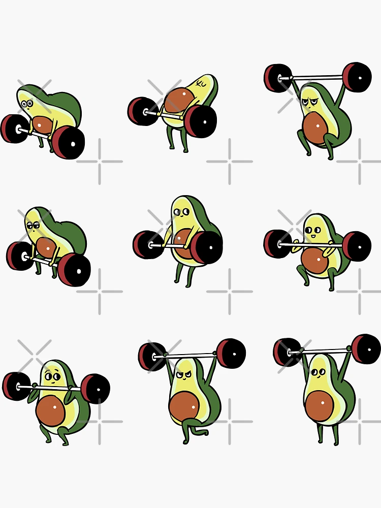 Avocado Yoga Sticker for Sale by Huebucket  Yoga stickers, Tumblr  stickers, Print stickers