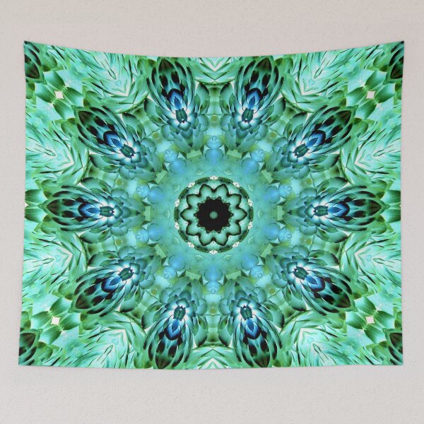 Item preview, Green flowers mandala designed and sold by Costa100.