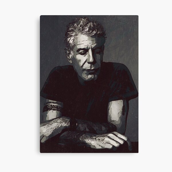 Anthony Bourdain Canvas Print