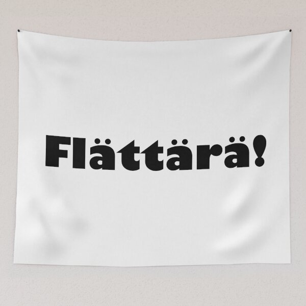 Item preview, Lettering Flättärä! designed and sold by game2genesis.