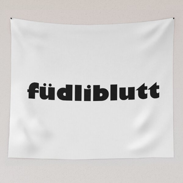 Item preview, Lettering füdliblutt designed and sold by game2genesis.