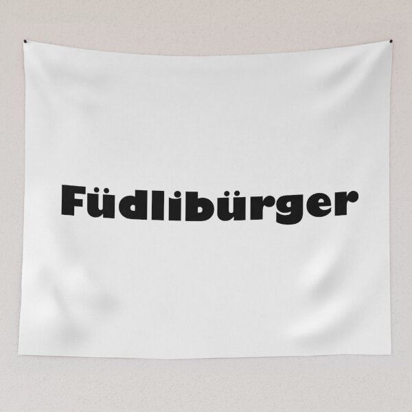 Item preview, Lettering Füdlibürger designed and sold by game2genesis.