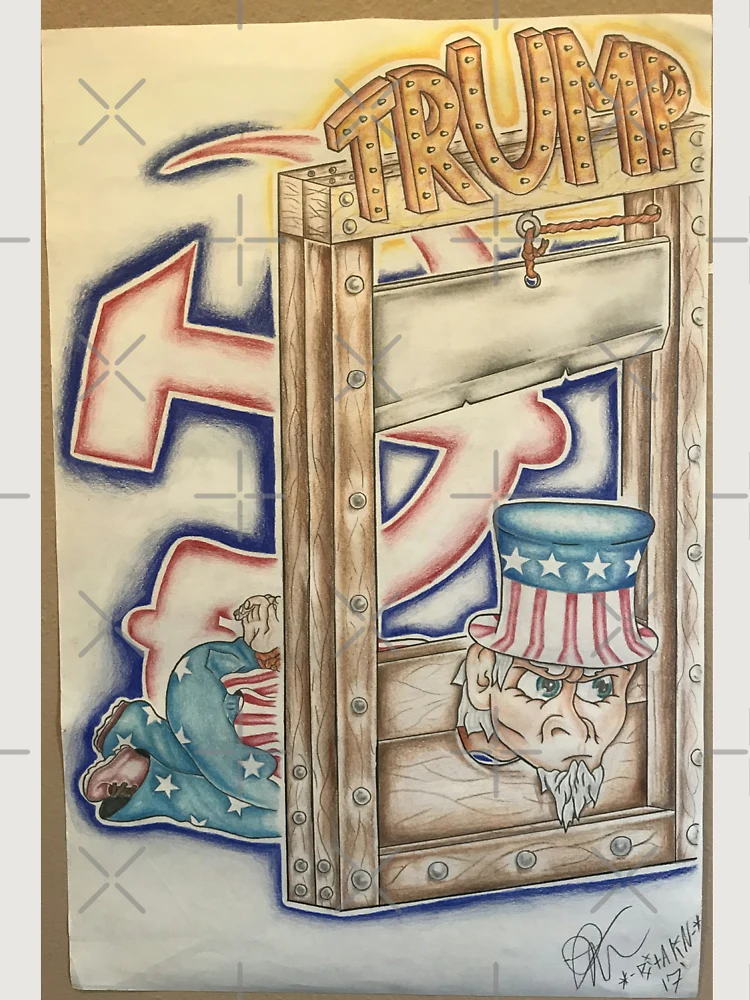 Thumbnail 6 of 6, Premium Oversized Hoodie, Duck Trump! designed and sold by Andrew Krease.