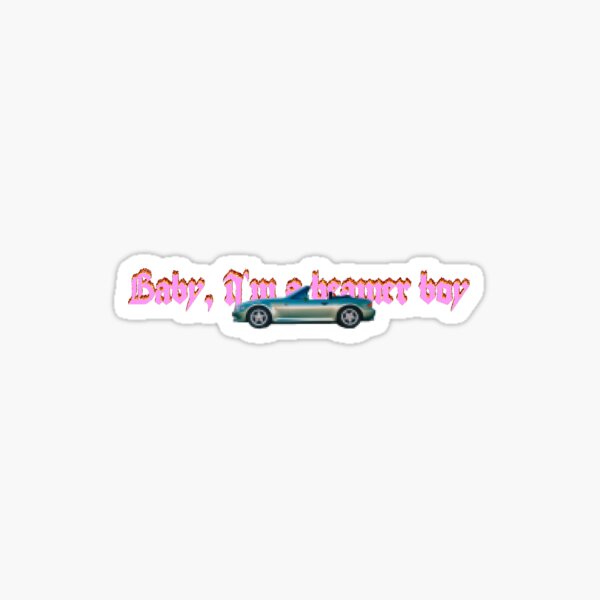 Emo Trap Stickers Redbubble - beamer boy roblox song id