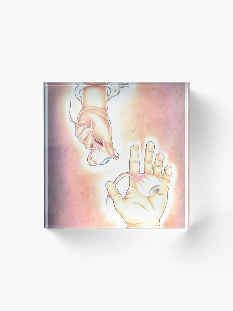 Thumbnail 1 of 5, Acrylic Block, "Hey, you dropped your eye" designed and sold by Andrew Krease.