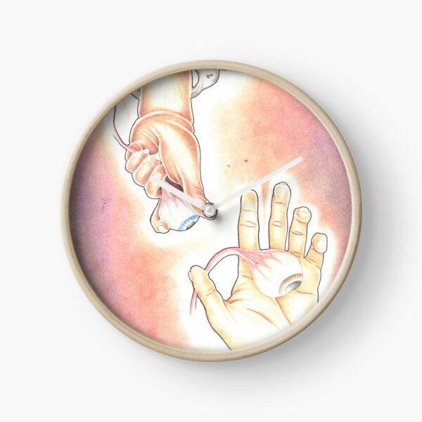 "Hey, you dropped your eye" Clock