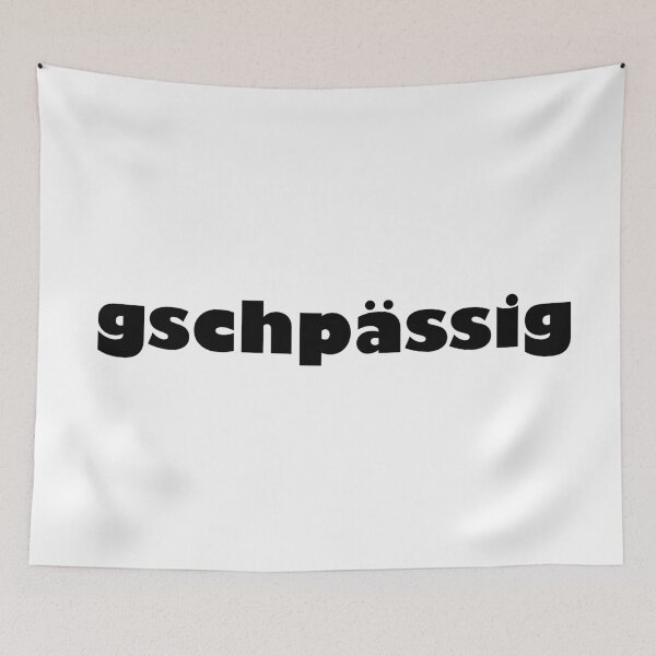 Item preview, Lettering gschpässig designed and sold by game2genesis.