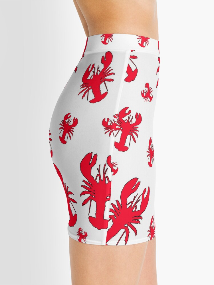 lobster print skirt